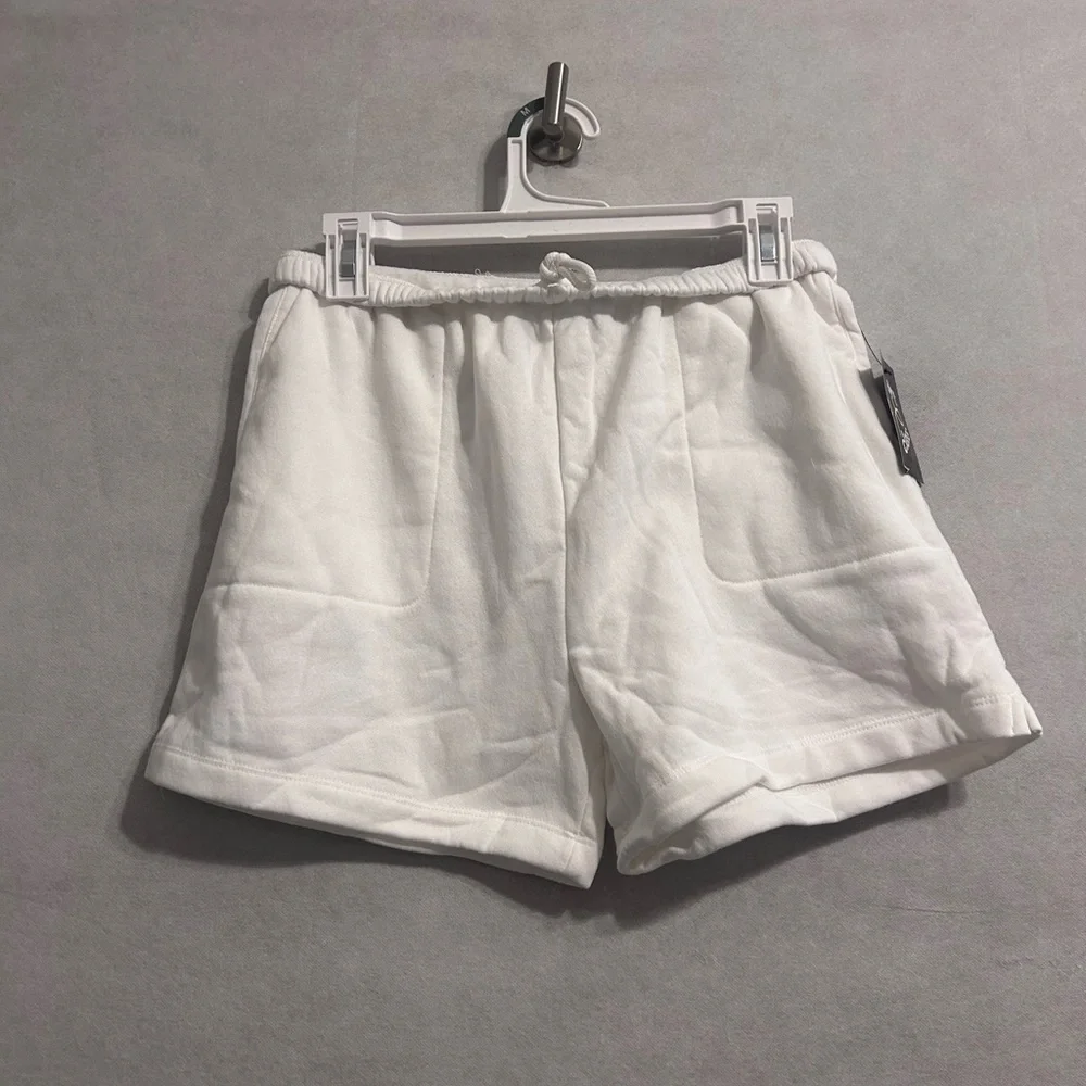 Nashville print Text girls Tan Shirt white fold sweat shorts SZ XXL art class - Picture 6 of 7